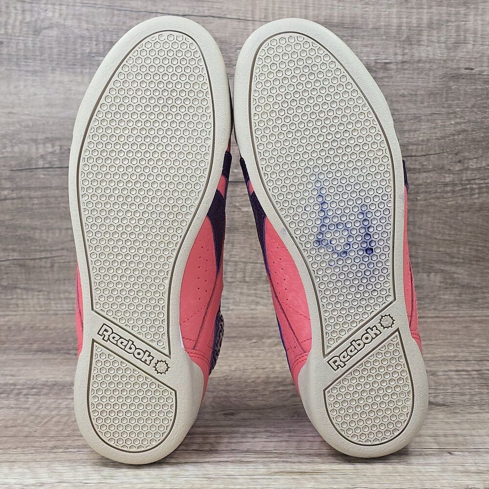 Reebok Freestyle Hi Size 5.5 Women's Size 7 Pink Purple Sneakers (V63068) NEW - Picture 6 of 10